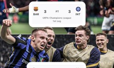 IMAPP:连场3-3，加时4-3，总分7-6！国米淘汰巴萨晋级欧冠决赛